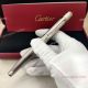 New Style Cartier Diabolo Silver Rollerball Pen - AAA Replica (4)_th.jpg